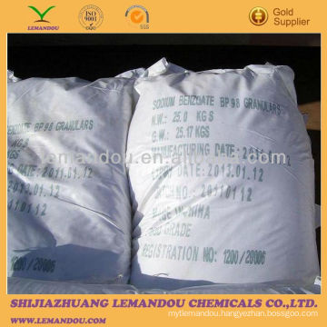 BP98 white granulars sodium benzoate